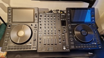 DENON DJ 2x SC6000 + X1850 PRIME (+ gratis DeckSavers)