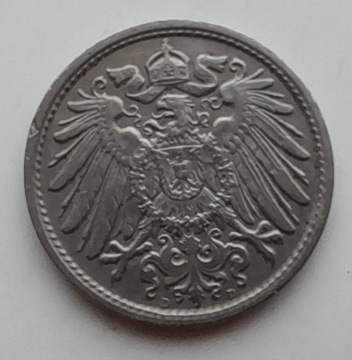 Niemcy Cesarstwo Niemieckie 10 fenigów 1913 D