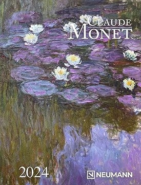 Claude Monet 2024 16,5x21,6 Diary Kalendarz