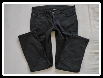 Janina czarne spodnie jeansowe damskie 40 L - 42 X