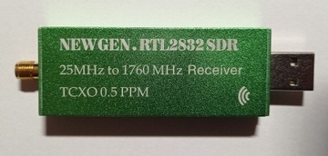 Szerokopasmowy skaner USB NEWGEN. RTL2832SDR