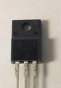2SK2666 Tranzystor N-MOSFET 900V 6A 30W TO-220F