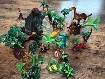 Playmobil dinozaury wulkan mega zestaw