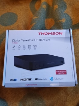 Thomson THT808 dekoder tuner DVB-T2 H.265 HEVC