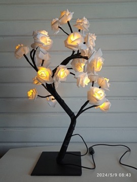 Lampa ozdoba kwiat 
