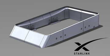 Obudowa mocowanie dachowe do Strarlink Gen 3