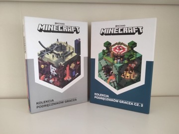 Zestaw 2 pełnych kolekcji - poradniki Minecraft 