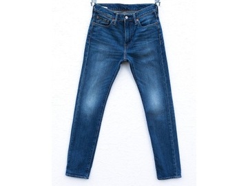 Spodnie jeansy Levi's 510 W29 L32 przecierane slim