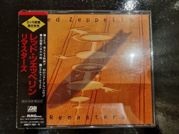 Płyta CD Led Zeppelin Remasters Japan OBI