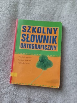 Szkolny Słownik Ortograficzny dla klas 1-3 