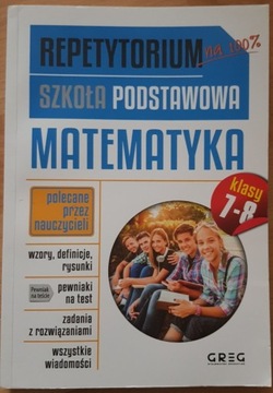 MATEMATYKA Repetytorium szkoła podstawowa