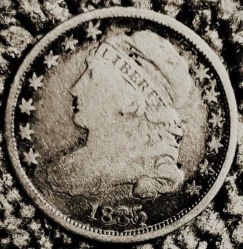 10 CENT--CAPPED  BUST  --1835--USA --1.410.000 egz