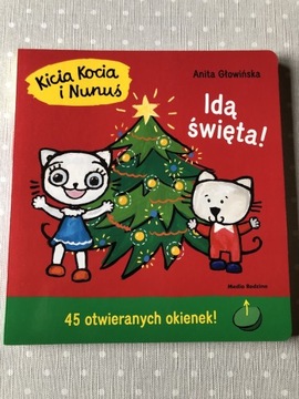 Kicia Kocia i Nunuś - Idą święta! Książka z okienkami