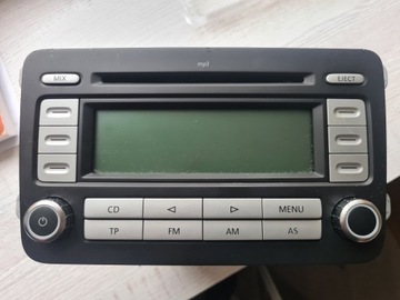 Radio Radio RCD 300 VW GOlf 5 bardzo dobre, KOD