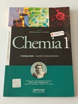 Podręcznik Chemia 1 Odkrywamy na nowo OPERON