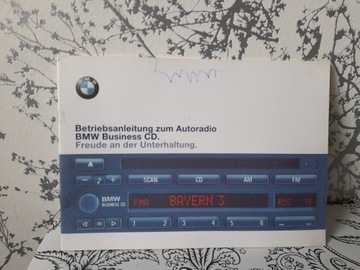 Instrukcja do radia BMW BUSINESS CD CD43