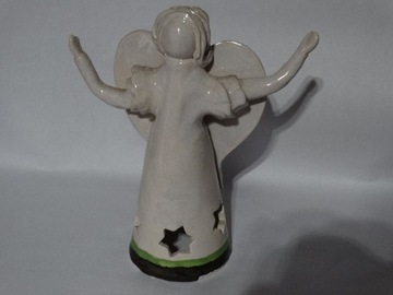 Anioł ceramiczny Figurka