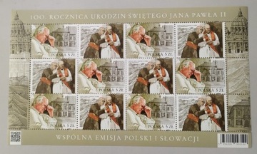 Ark.5055**-100 rocznica  urodzin Św.Jana Pawła II