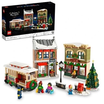LEGO ICONS 10308 Świąteczna główna ulica
