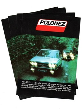 PROSPEKT PRL FSO POLONEZ 1300 MR 78' 