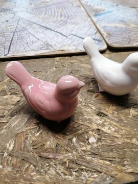 Ptaszek ceramiczny figurka