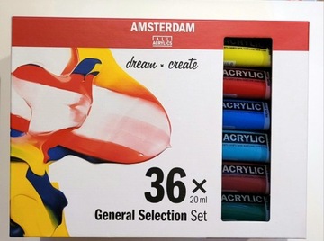Farby akrylowe Amsterdam 36x20ml