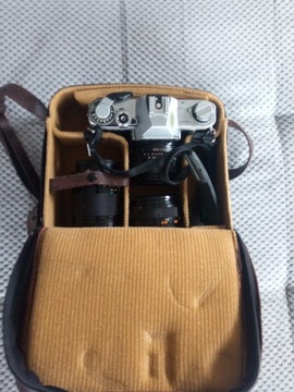 Canon AT-1 analog,sprawny,3 obiektywy w zestawie