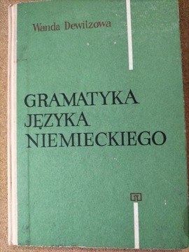Gramatyka języka niemieckiego Wanda Dewitzowa