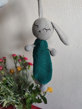 Śpiszek na szydełku amigurumi przytulanka