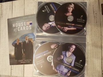 Serial House Of Cards. Sezon 3 płyta DVD