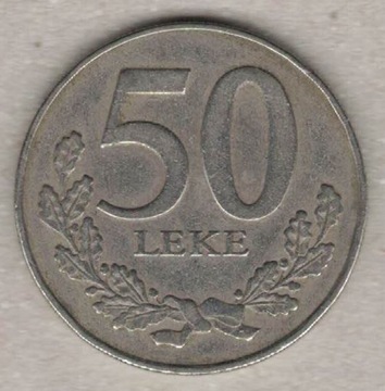 Albania 50 leke leków 1996