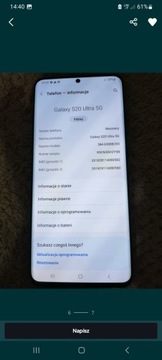 Samsung Galaxy S20 ultra 5g 12/128GB Black 