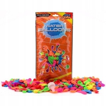 WODNE BALONY / WATER BALLOONS AQUA FUN 100szt 