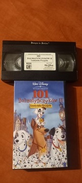 101 DalmatyńczykówII Londyńska Przygoda kaseta VHS