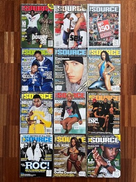 The Source magazyn hiphopowy rocznik 2002 hip hop 