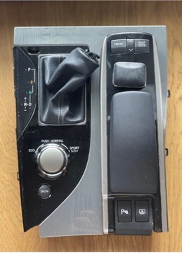 Lexus GS panel konsola środkowa