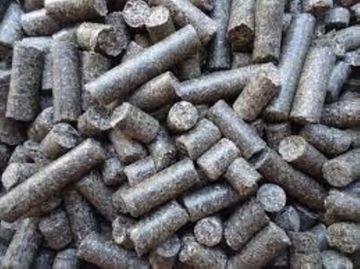 Pellet z łuski słonecznika workowany po 15 kg 