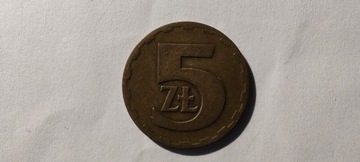 Polska 5 złotych, 1976 r. (L151)