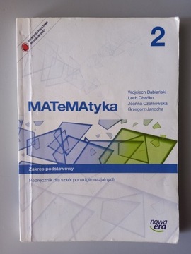 Podręcznik MATeMAtyka 2 zakres podstawowy