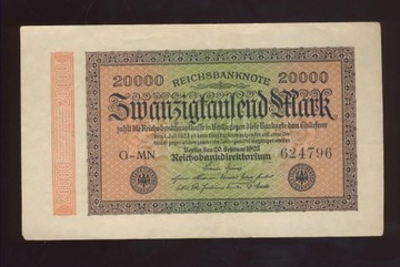 20 000  marek 1923