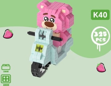 Klocki Hello Kitty Figurka Lotso motor 325 el.