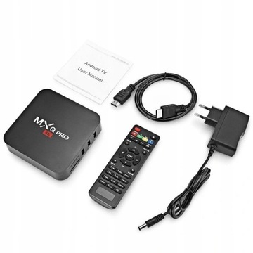 SMART TV BOX 8GB MXQ PRO 4K DEKODER Android 7.1