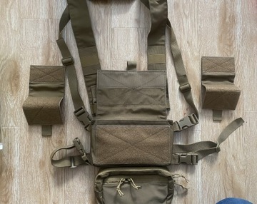 Chest Rig Coyote Brown Cordura