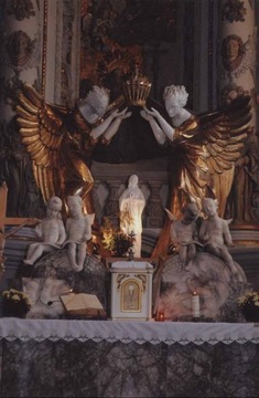 Lwów tabernakulum w kościele Marii Magdaleny