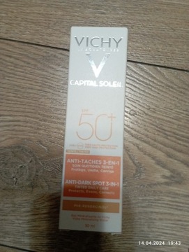 Vichy KREM MATUJĄCY Spf 50+