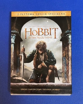 2xDVD Hobbit Bitwa Pięciu Armii