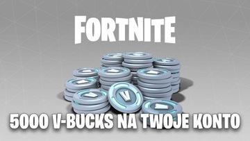 FORTNITE 5000 V-DOLCE/VBUCKS  NA TWOJE KONTO