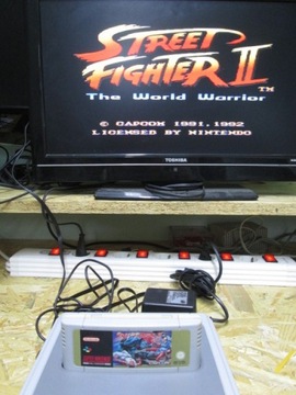 Gra Street Fighter 2 II Nintendo SNE Pal Europa