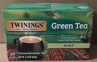 Twinings Green Tea Mint 20 saszetek