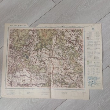 Mapa WIG 1938 Rudnik Ulanów k. Rzeszów 